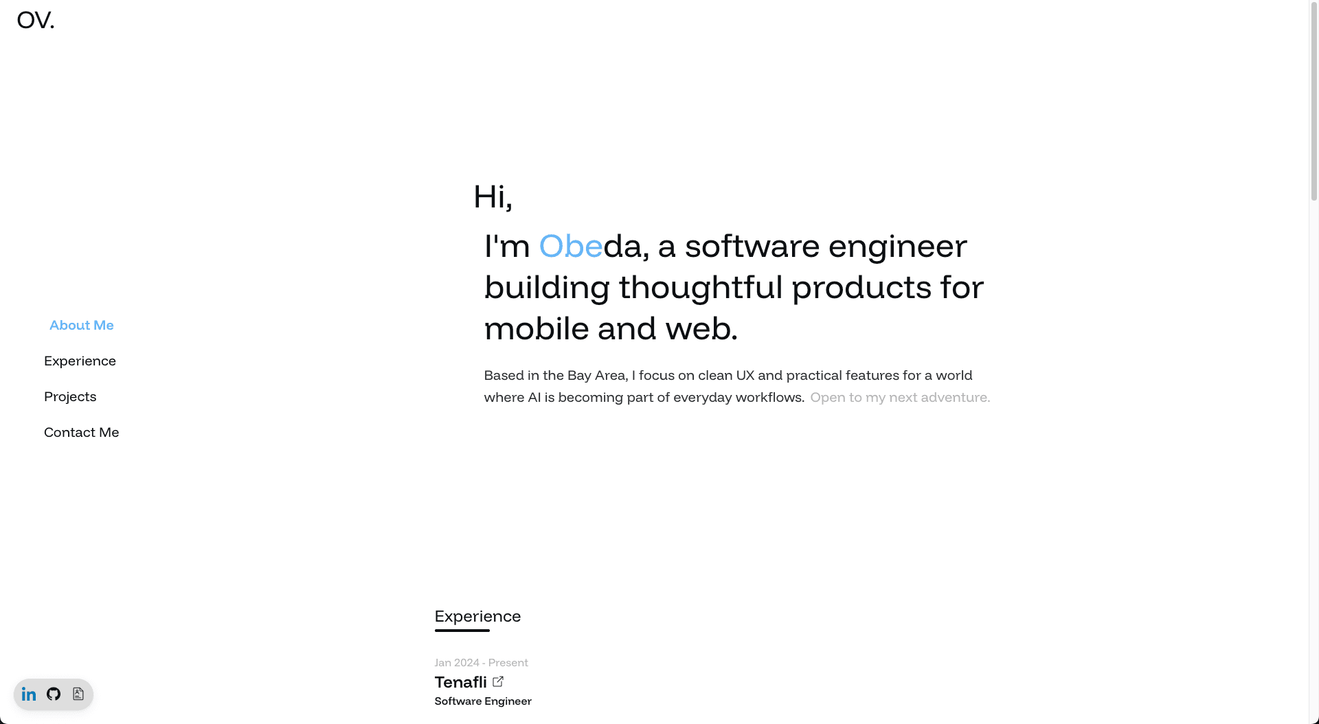 OV Portfolio